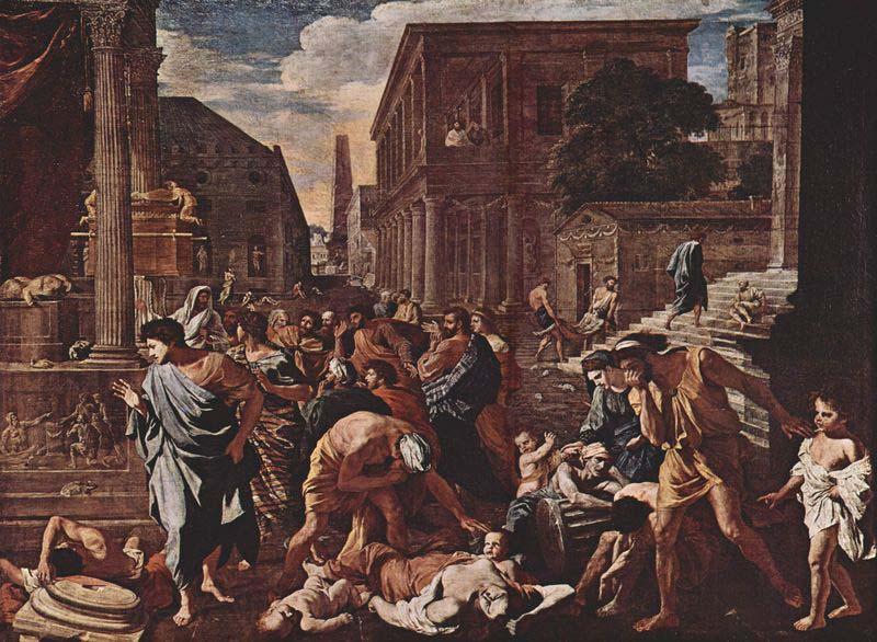 Nicolas Poussin The Plague at Ashdod,